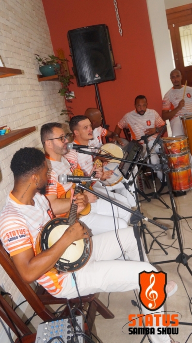 Equipe completa de Roda de Samba