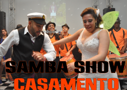 Video de samba Show em Casamento, Mariana e José