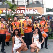 Equipe Status Samba Show em Ação Mc Dia Feliz Faria Lima