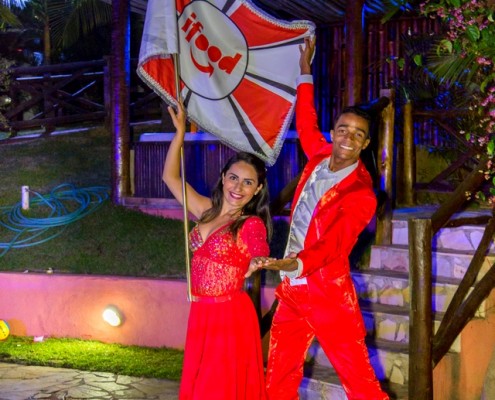 Natalia Lago e RuhanaN - Mestre Sala e Porta Bandeira
