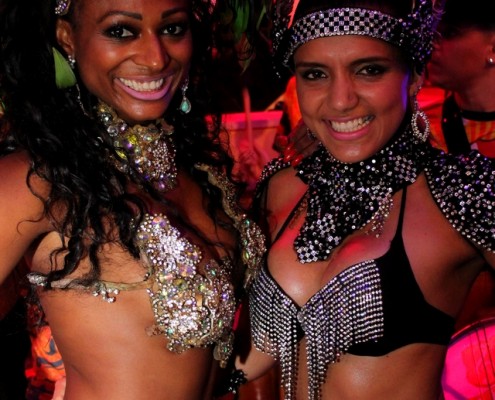 Elaine de Abreu e Priscila Araujo - Passistas Status Samba Show