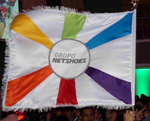 Bandeira Personalizada Evento Netshoes